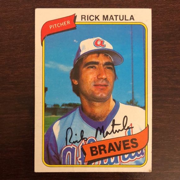 Vintage Topps MLB Atlanta Braves Baseball Card Bundle - Picture 7 of 8